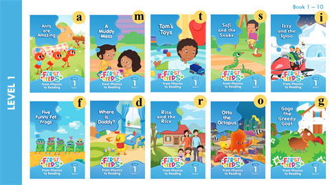 first steps from phonics to reading level 1